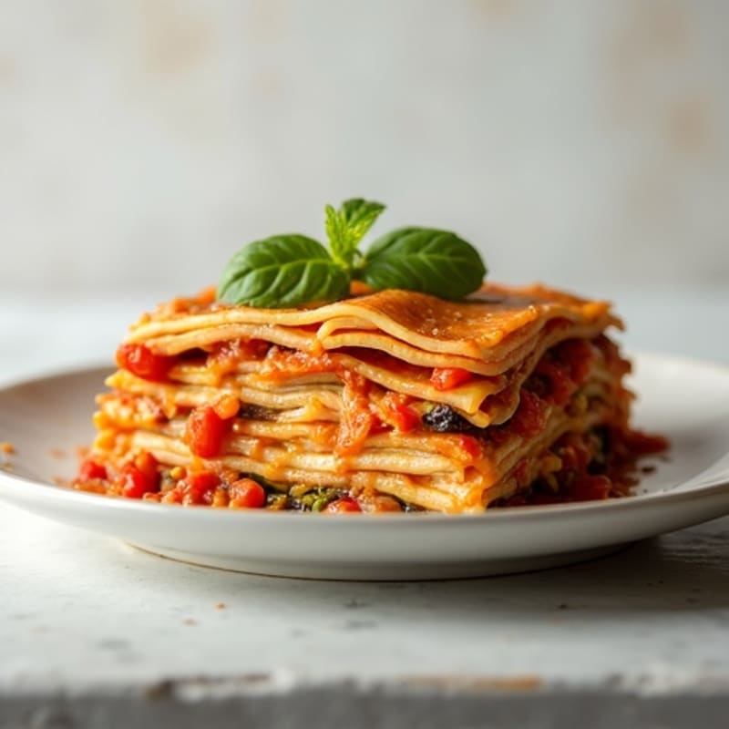 Roasted Vegetable and Ricotta Lasagna
