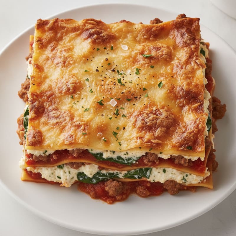 Classic Beef and Ricotta Lasagna