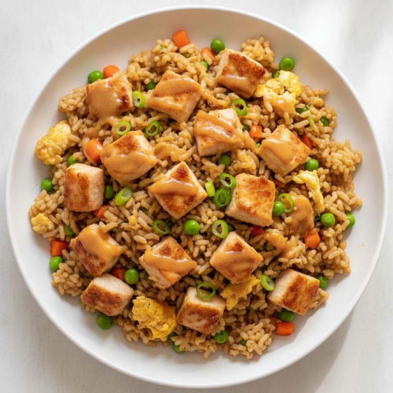 Savory Chicken and Vegetable Fried Rice