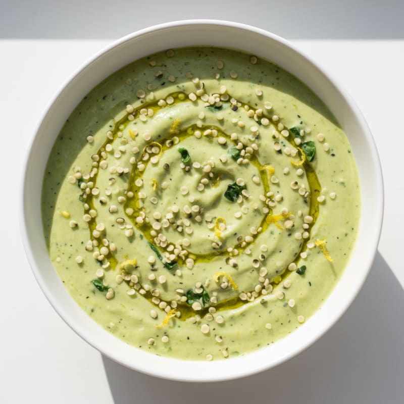 Creamy Zesty Green Power Smoothie