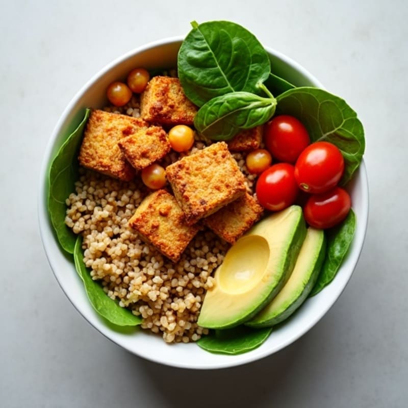 Crispy Roasted Chickpea Buddha Bowl