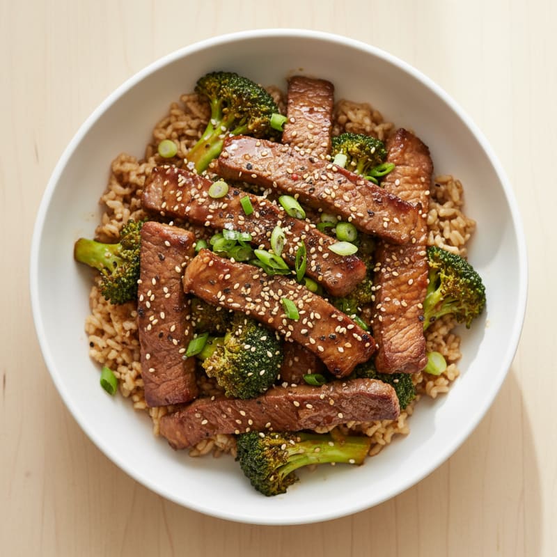 Tender Sesame Beef & Broccoli Stir-Fry