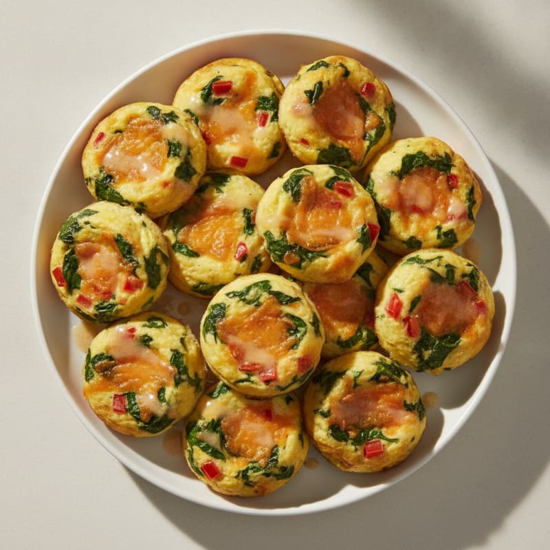 Sharp Cheddar Egg Bites