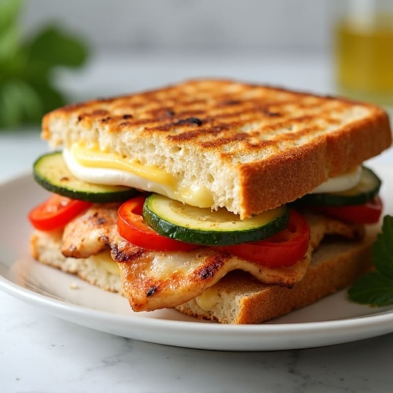 Roasted Vegetable Panini