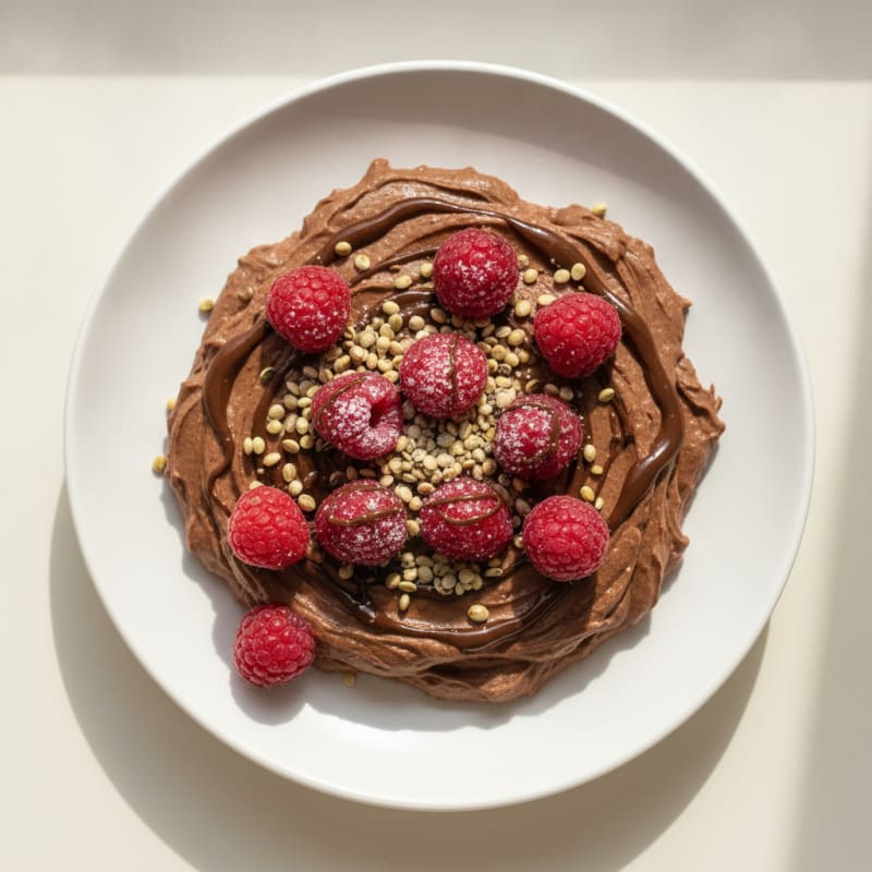 Chocolate Cottage Cheese Mousse