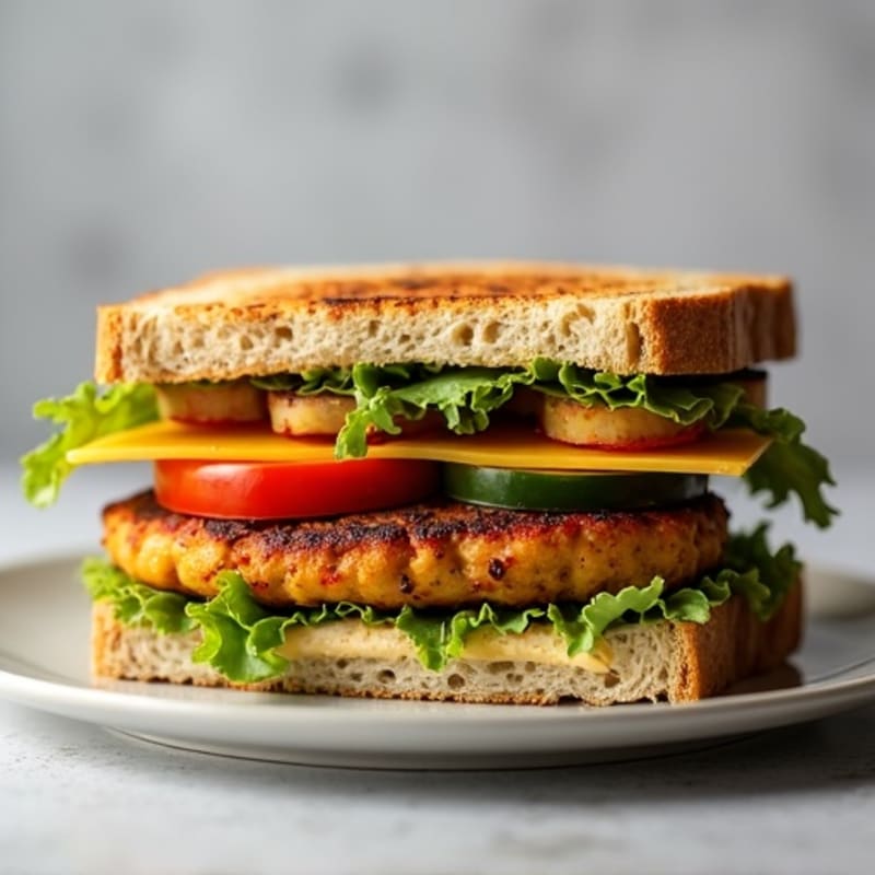 Hearty Grilled Vegetable Sandwich
