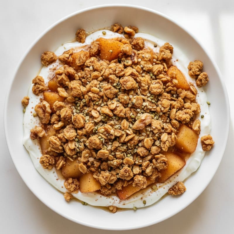 Baked Apple Oat Crumble