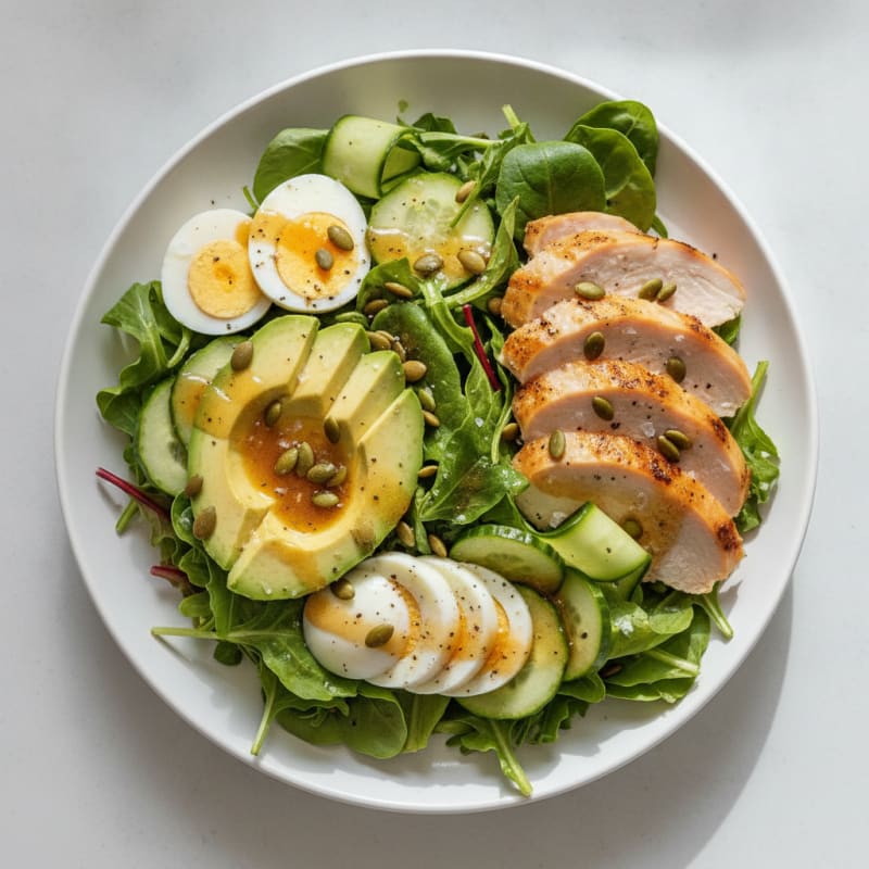 Turkey and Greens Power Salad