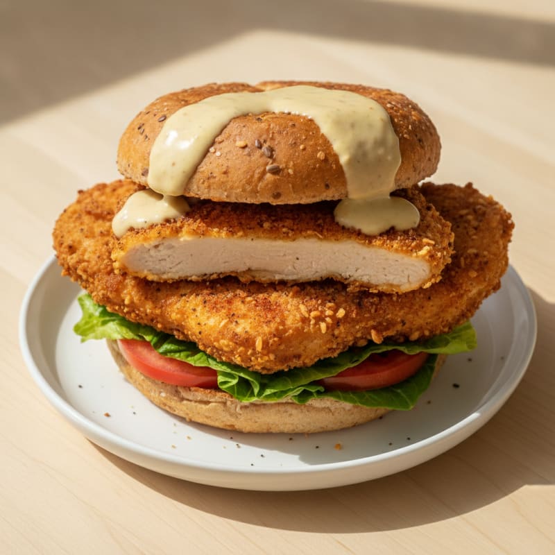 Air-Fried Buttermilk Chicken Sandwich