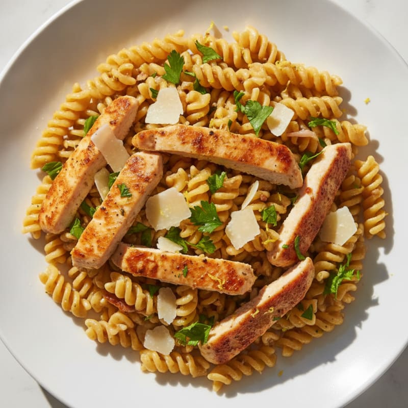 Simple Garlic Herb Pasta