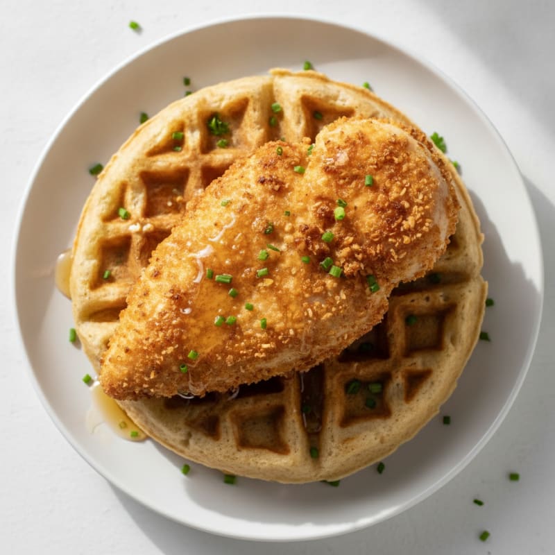 Golden Chicken & Waffles
