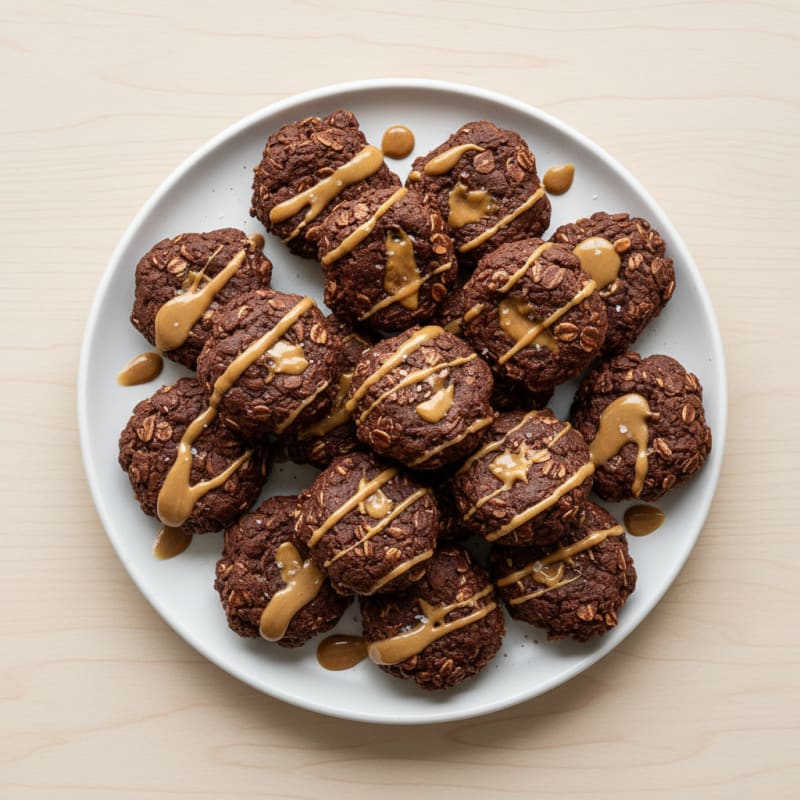Chocolate Peanut Butter Protein Bites