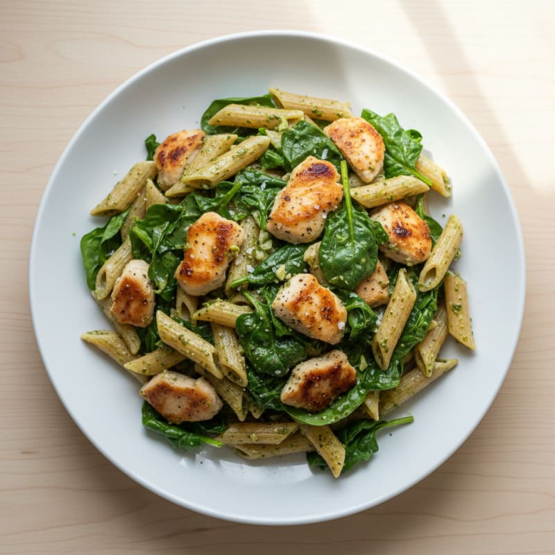 Creamy Pesto Chicken Pasta