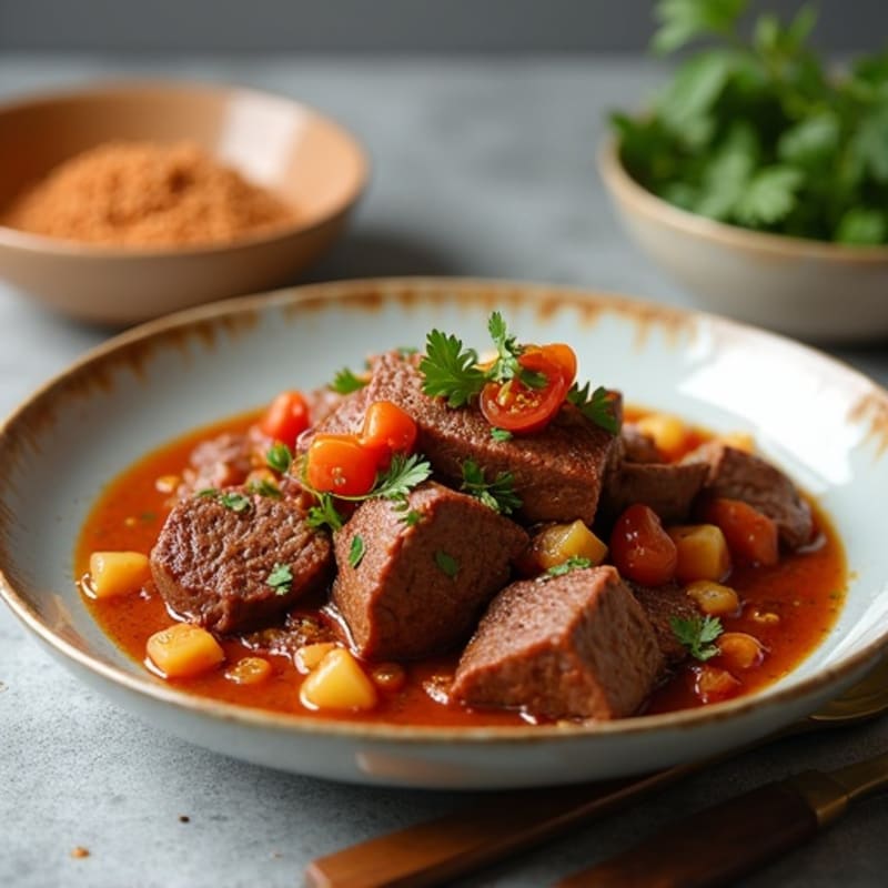 Tender Slow Cooked Spiced Beef