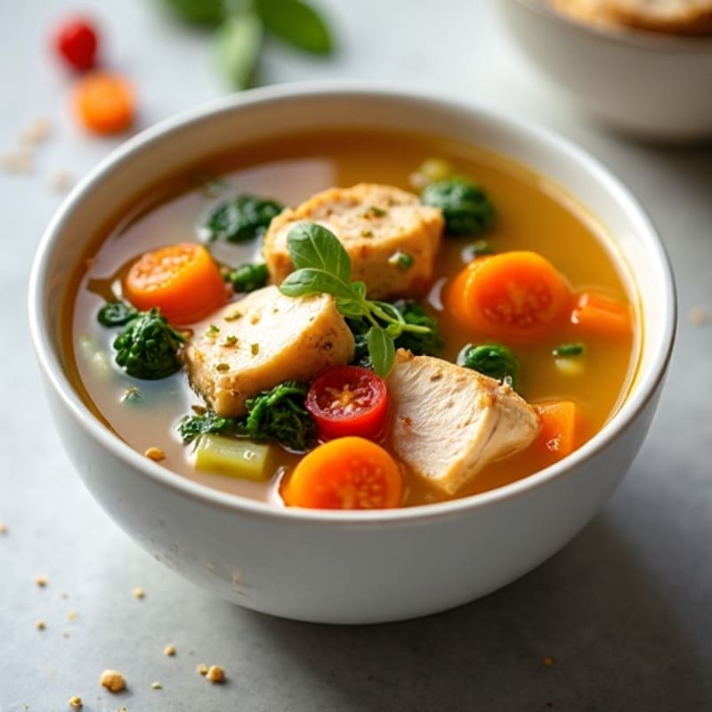 Hearty Chicken Vegetable Soup
