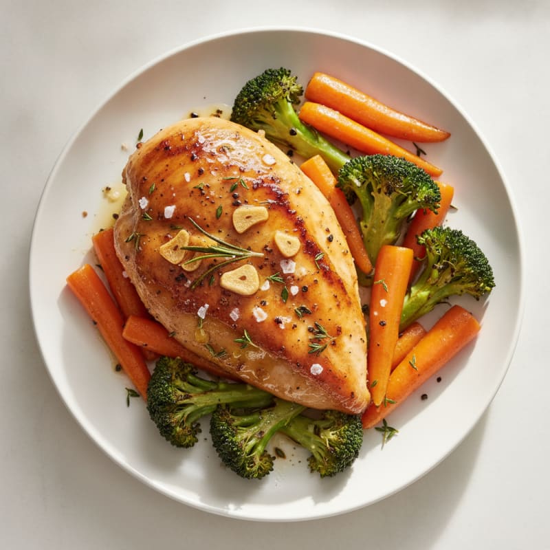 Garlic Herb Roasted Chicken