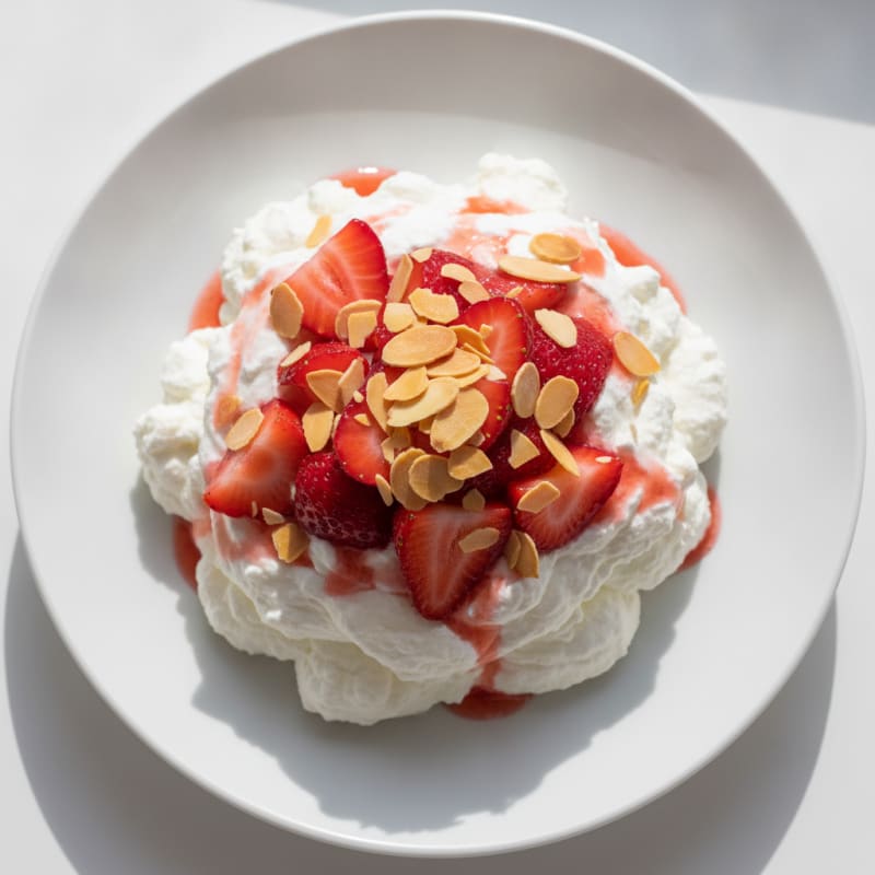 Silky Greek Yogurt Protein Mousse with Berries