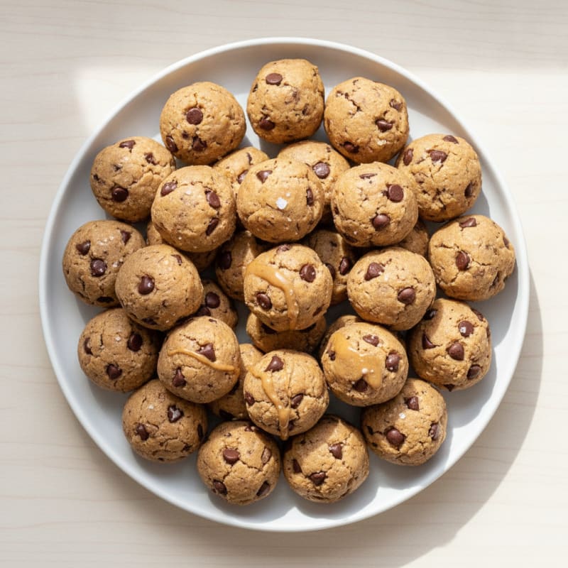 No-Bake Chocolate Chip Protein Bites