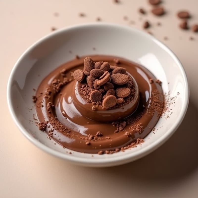 Silky Chocolate Protein Pudding