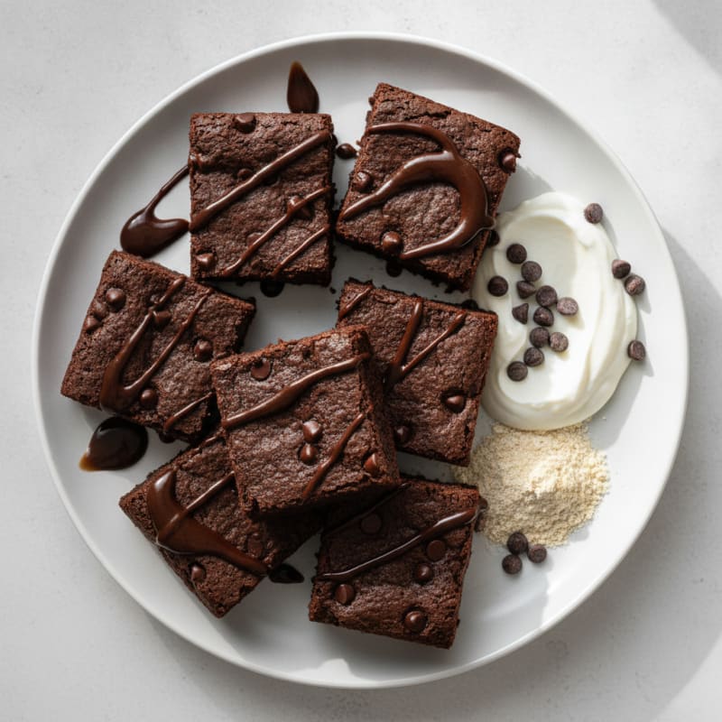 Fudgy Chocolate Brownie Squares