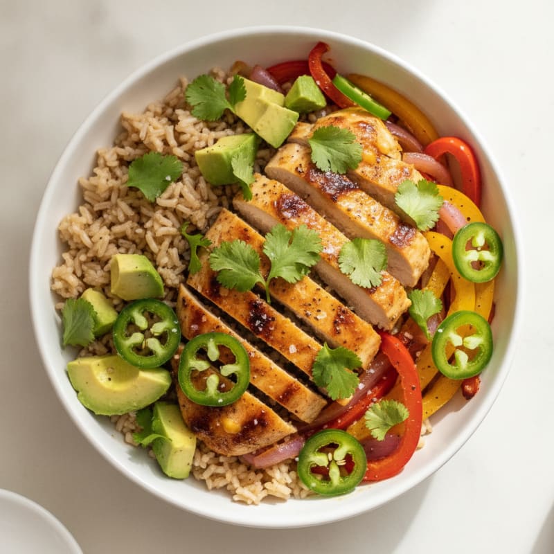 Spicy Lime Chicken Bowl