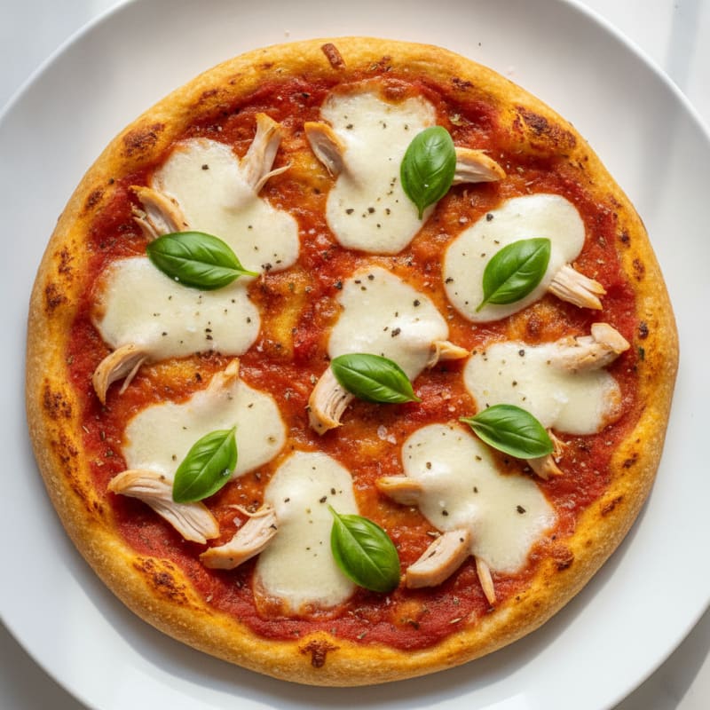 Gluten-Free Margherita Pizza with Fresh Basil