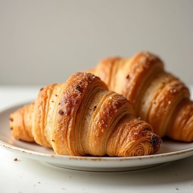 Protein-Packed Almond Flour Breakfast Croissants