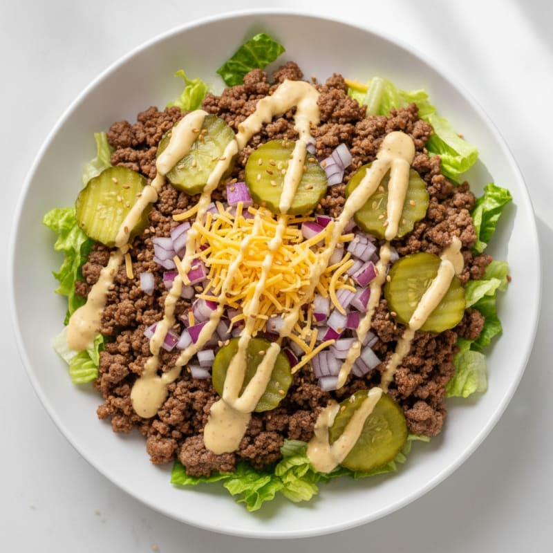 Big Mac Protein Bowl