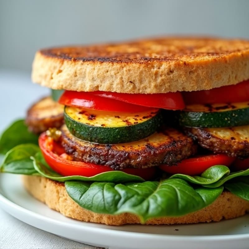 Hearty Grilled Vegetable Sandwich