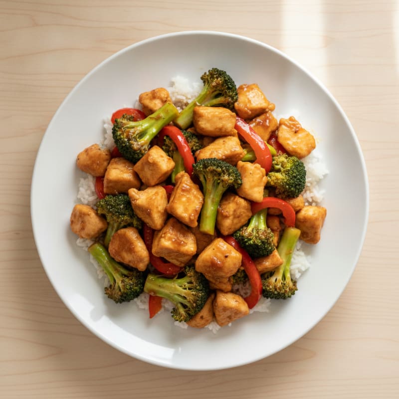 Teriyaki Chicken and Broccoli Stir-Fry