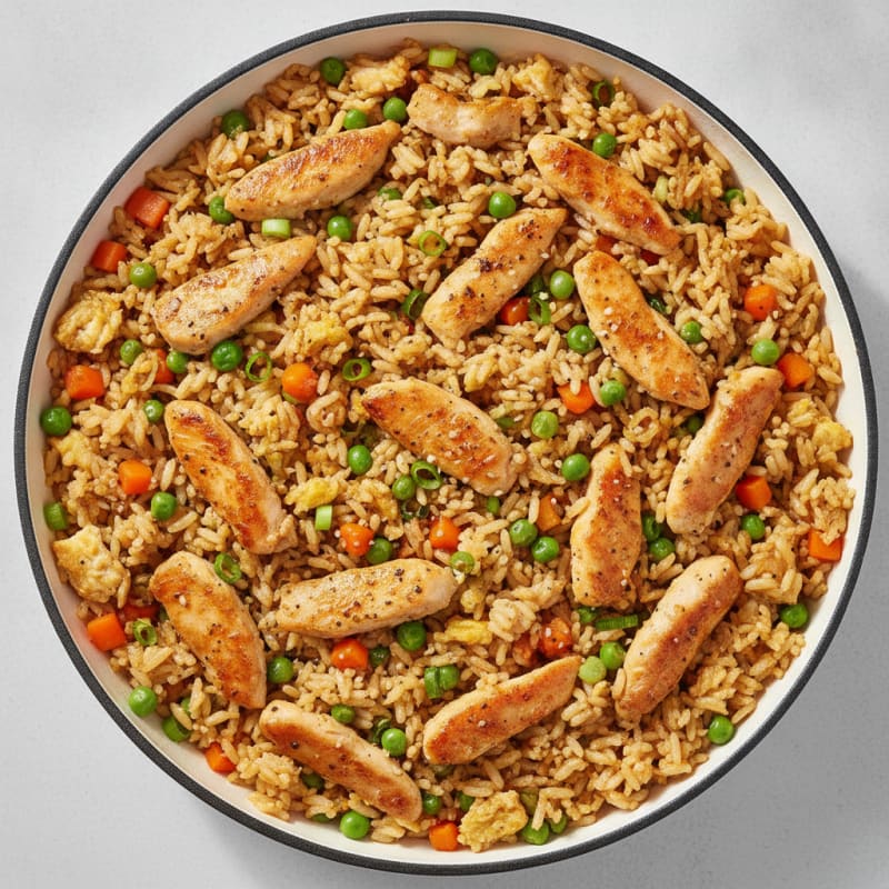 Chicken Fried Rice Skillet