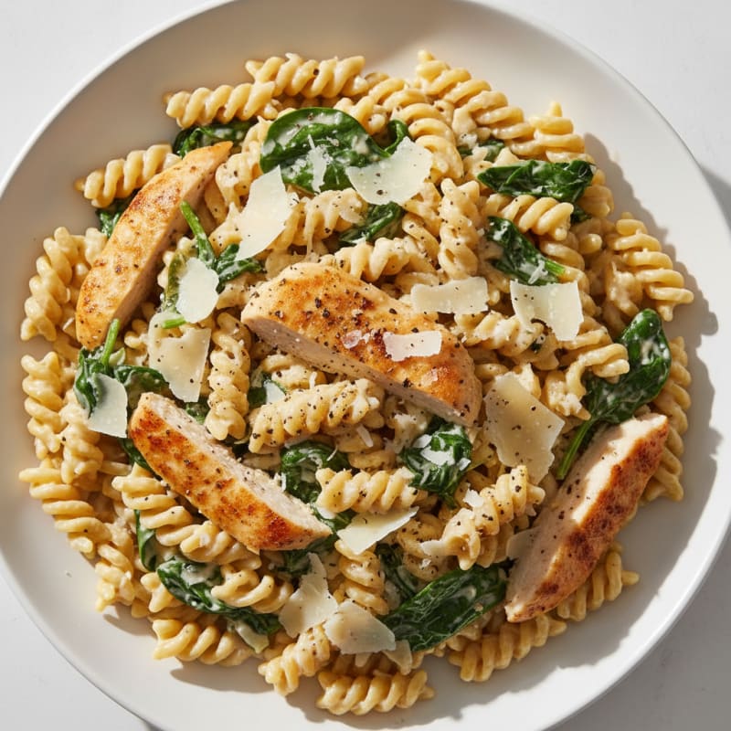 Creamy Garlic Parmesan Pasta