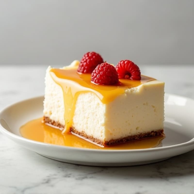 Creamy Greek Yogurt Protein Cheesecake