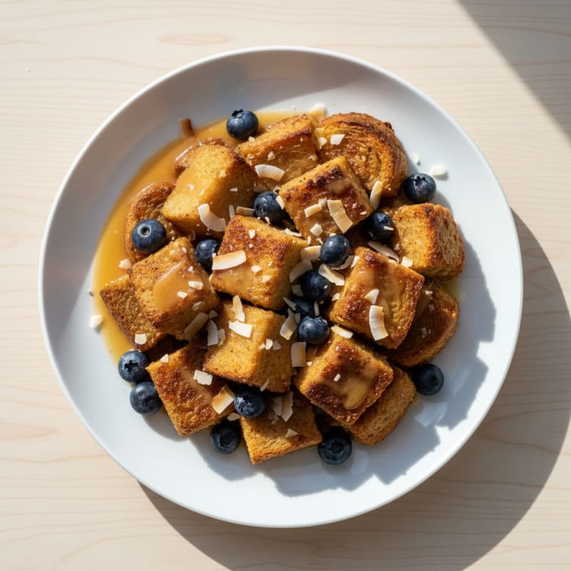 Creamy Golden French Toast Bake