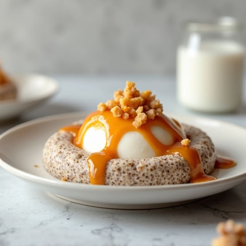 Silky Protein-Packed Butterscotch Chia Pudding