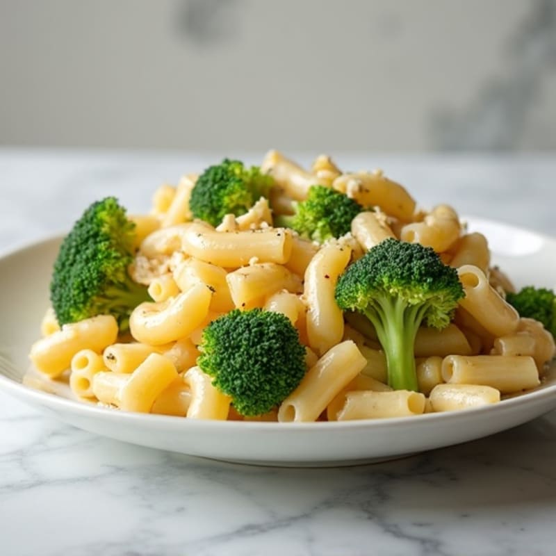 Creamy Chicken and Broccoli Baked Macaroni