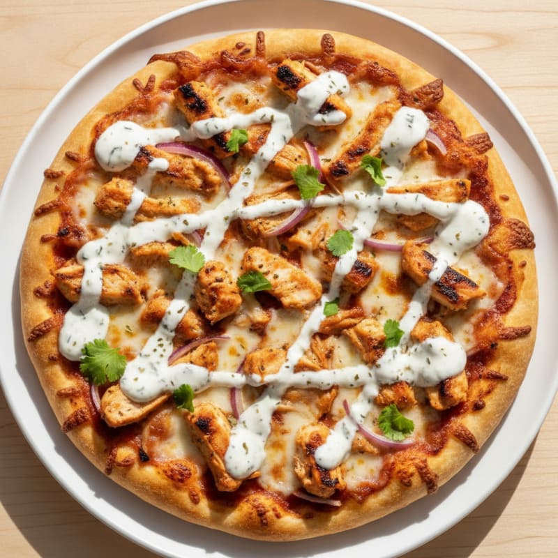 BBQ Ranch Chicken Pizza
