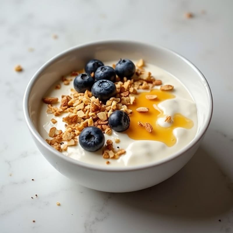 Protein-Packed Greek Yogurt Bowl with Honey-Almond Crunch