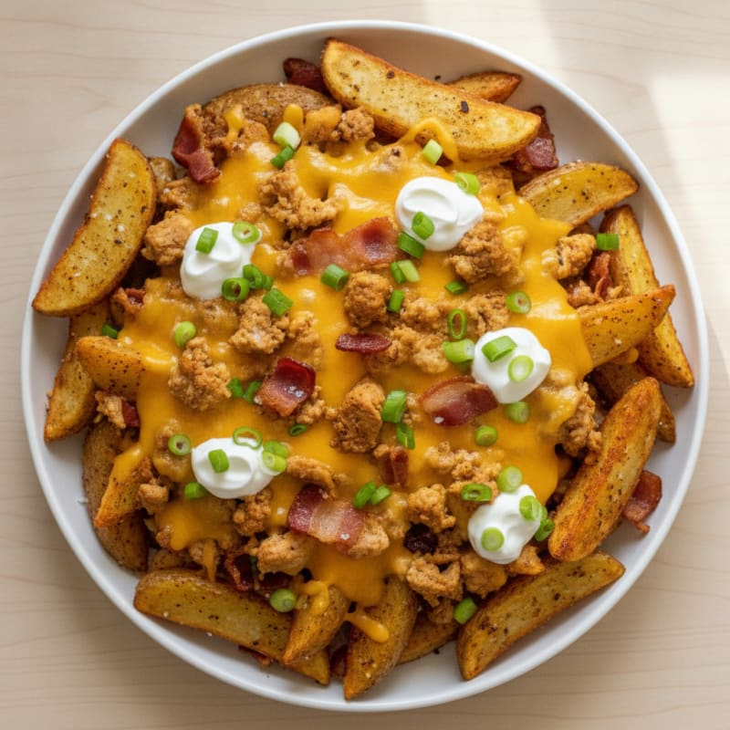 Loaded Bacon Cheese Fries