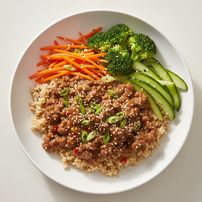 Korean Marinated Beef Bulgogi Bowl