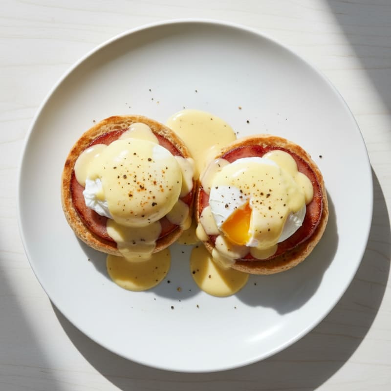Classic Eggs Benedict with Hollandaise