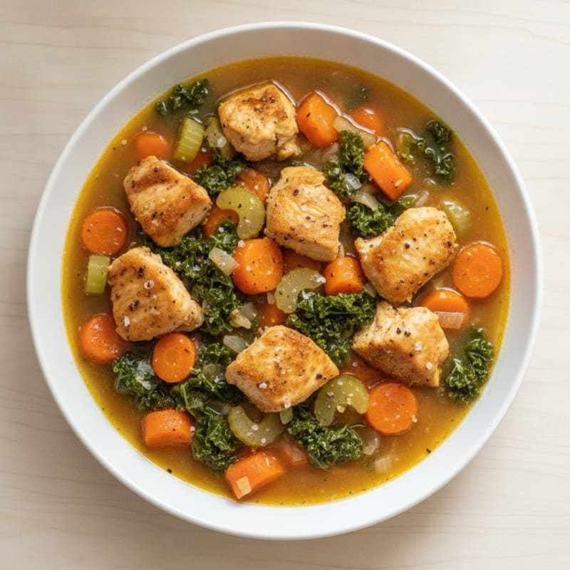 Chicken and Vegetable Protein Stew