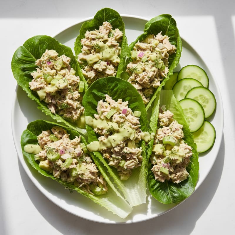 Creamy Zesty Tuna Salad Delight