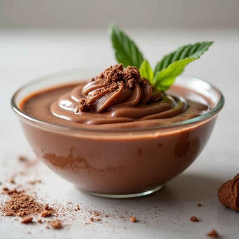 Silky Chocolate Protein Pudding