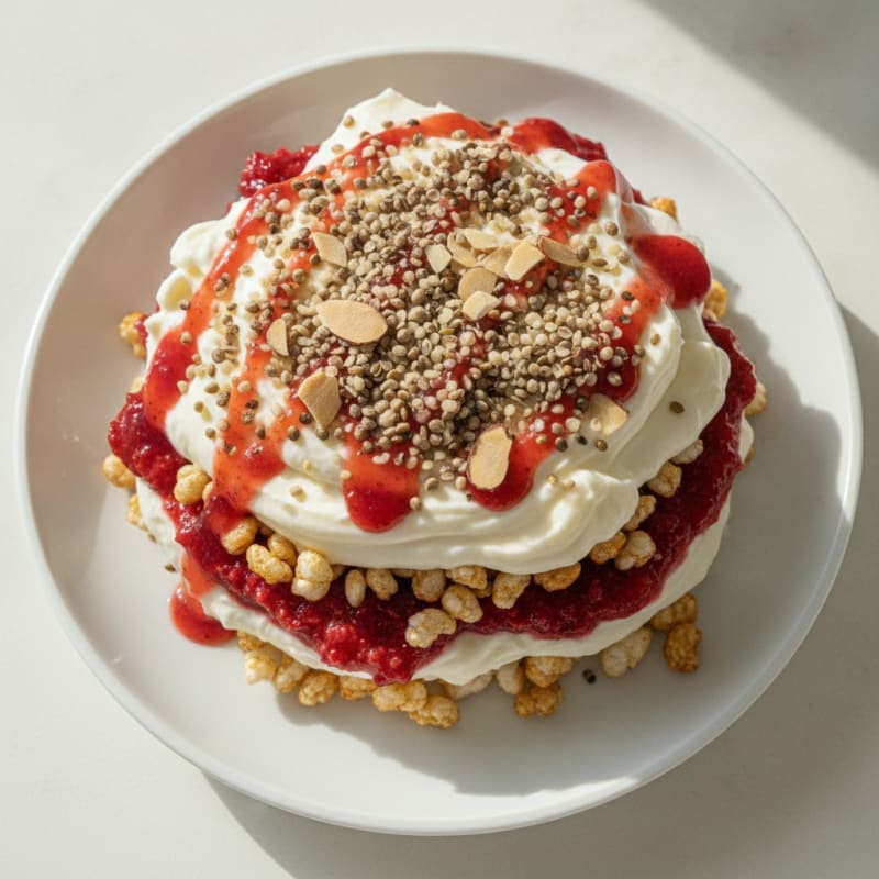 Protein Pizza Greek Yogurt Parfait