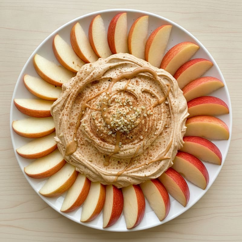 Protein-Boosted Apple and Almond Butter Dip
