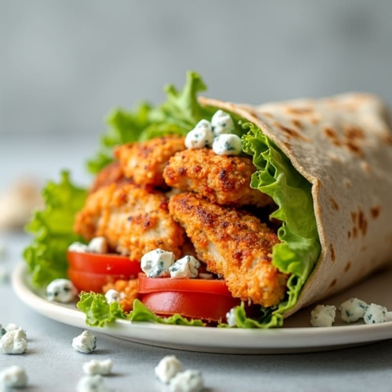 Crispy Buffalo Chicken Wrap