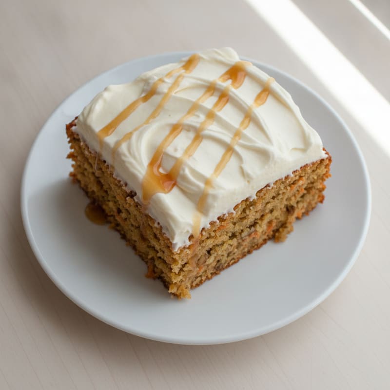 Spiced Carrot Cake with Cream Cheese Frosting
