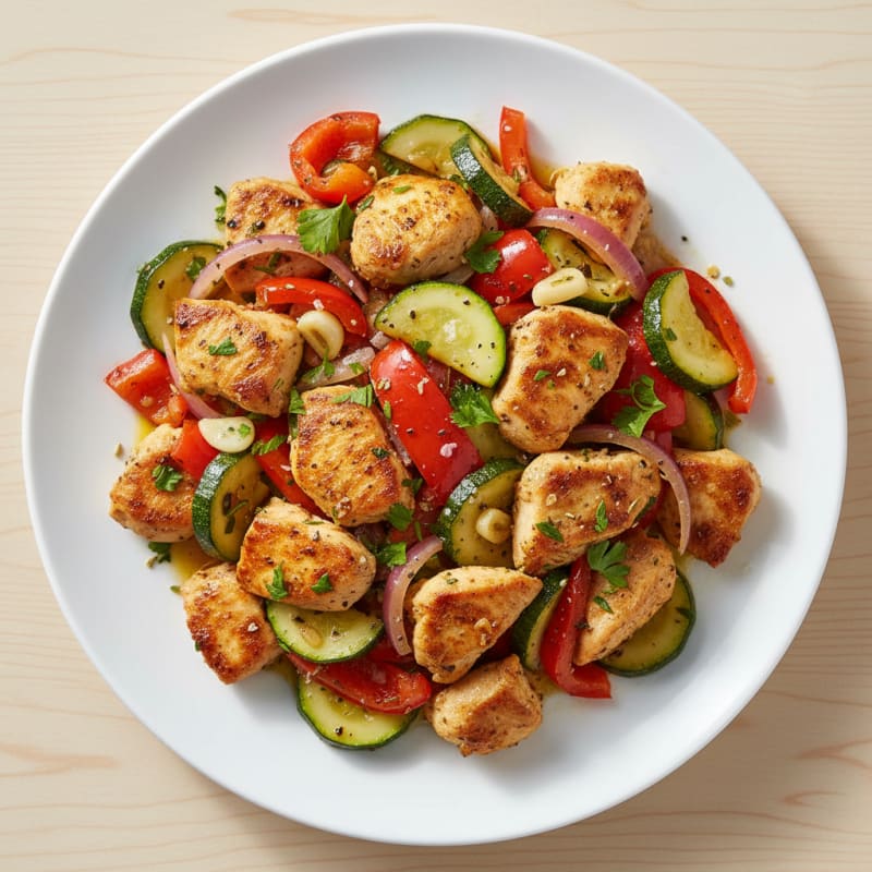 Savory Chicken and Vegetable Skillet