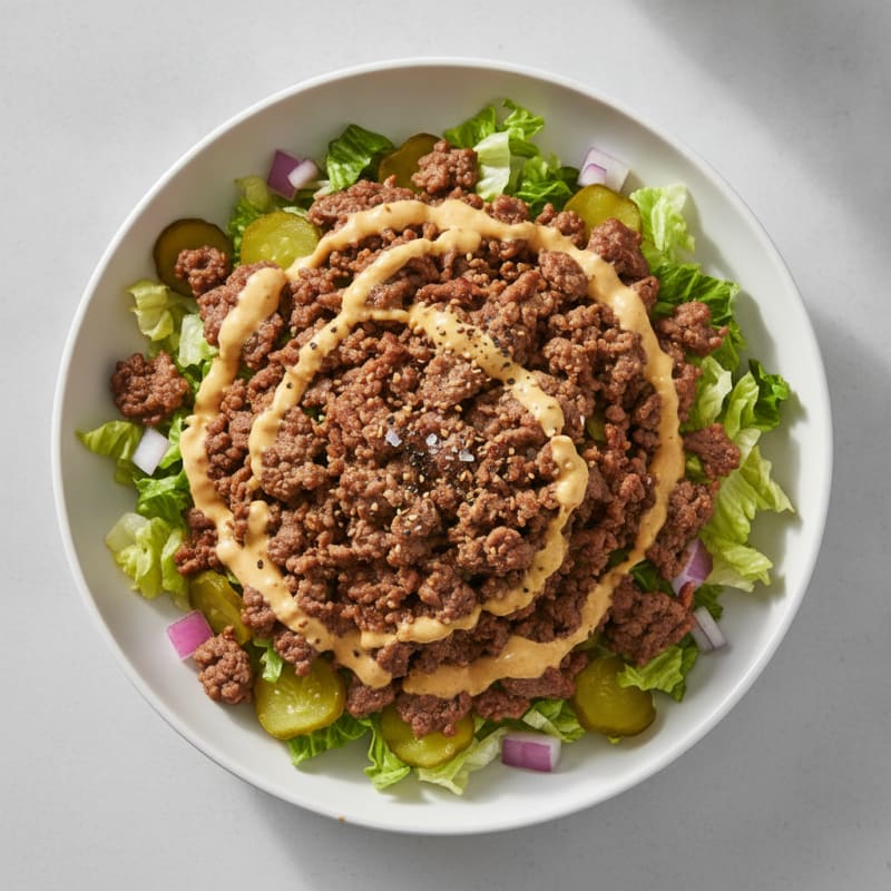 Big Mac Inspired Protein Power Bowl